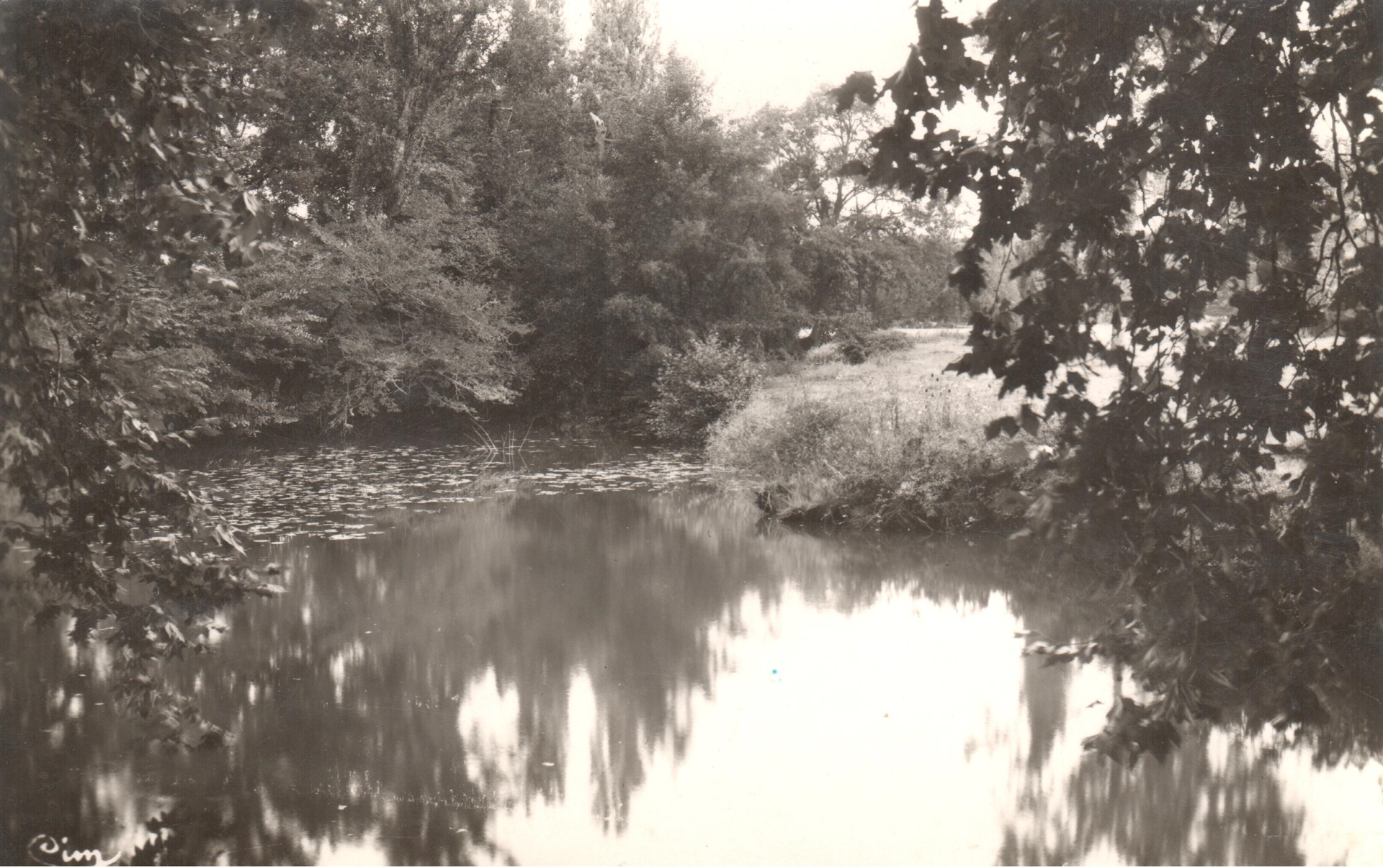 La rivière l'Arnon à Touchay, 18160